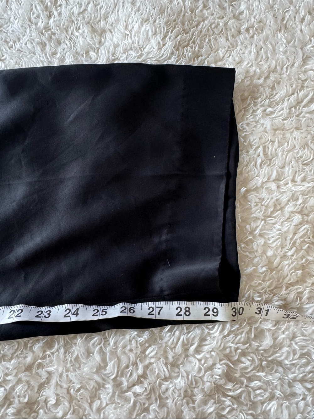 Aritzia Wilfred The Limitless Pant Satin Trousers Black Career Wide Leg Size 12 - Picture 9 of 16